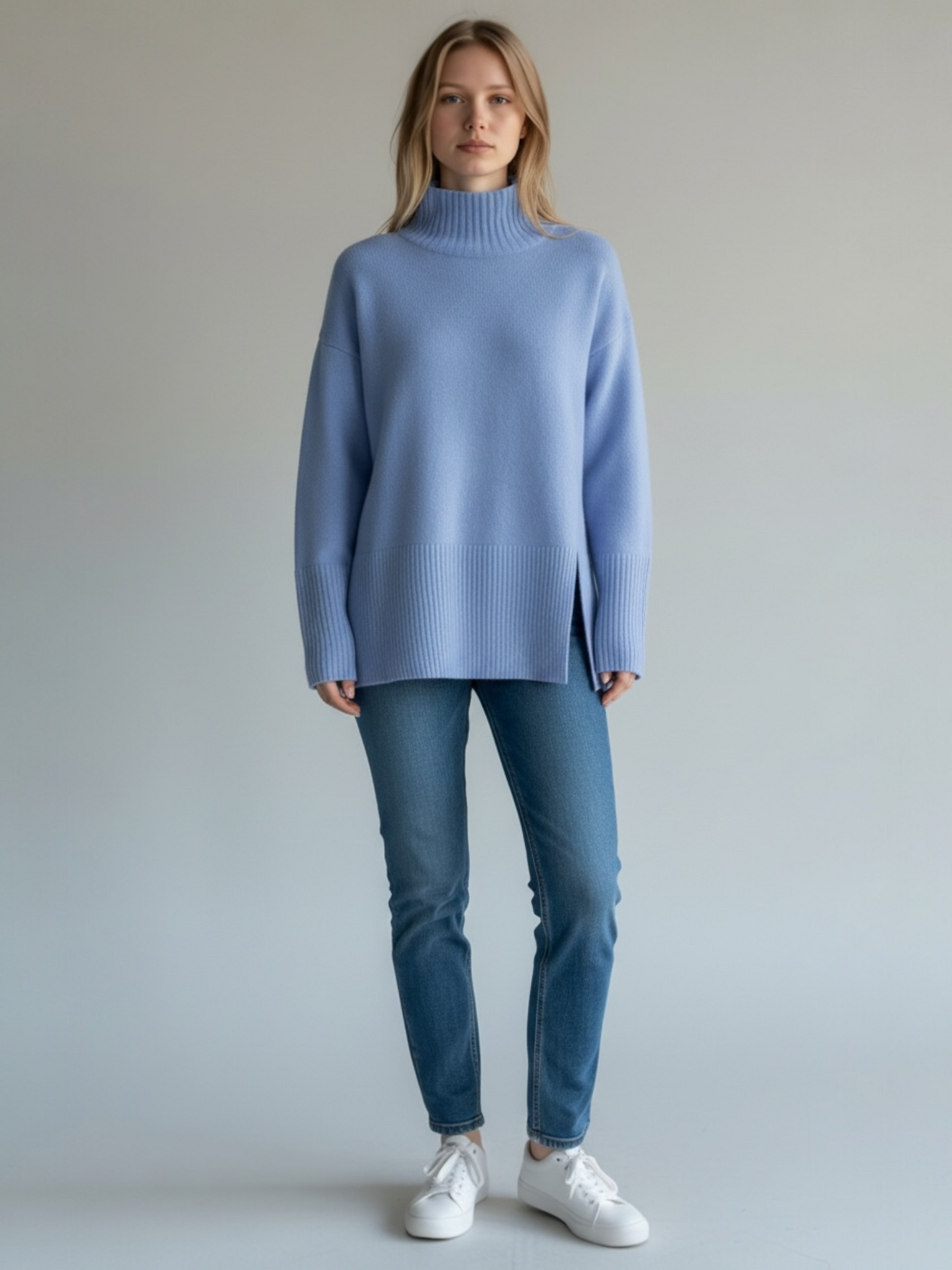 Xandres - blauwe pull Andri