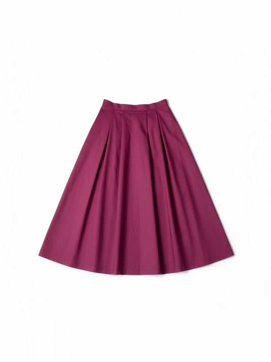 Lalotti - ROMANI plume lange rok met plooien