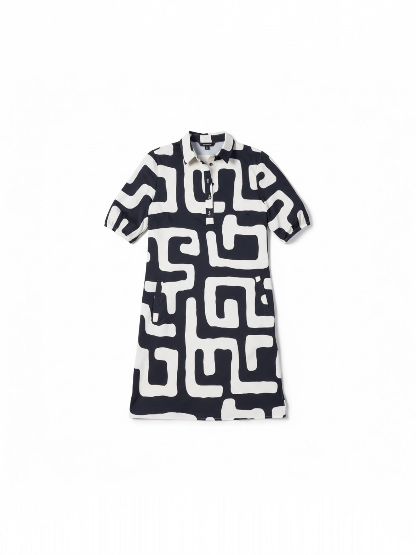 Lalotti - korte jurk TATYM  maze print