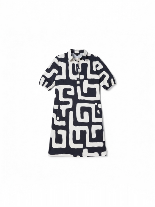 Lalotti - korte jurk TATYM  maze print