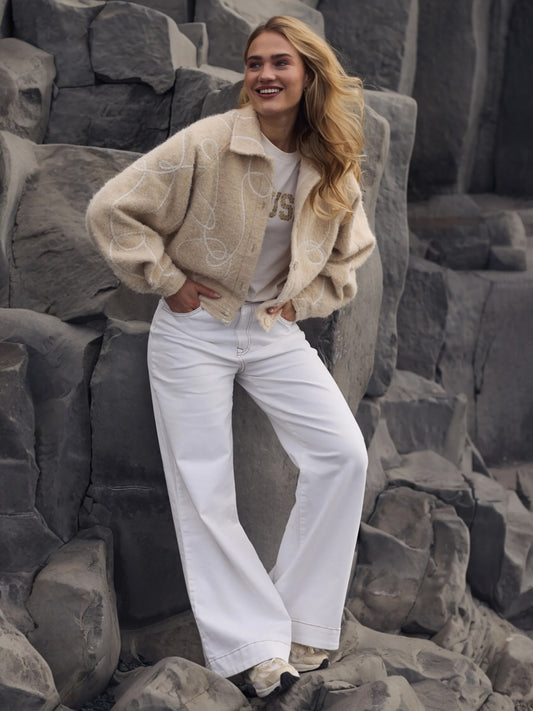 Nukus - ABBY jeans off-white