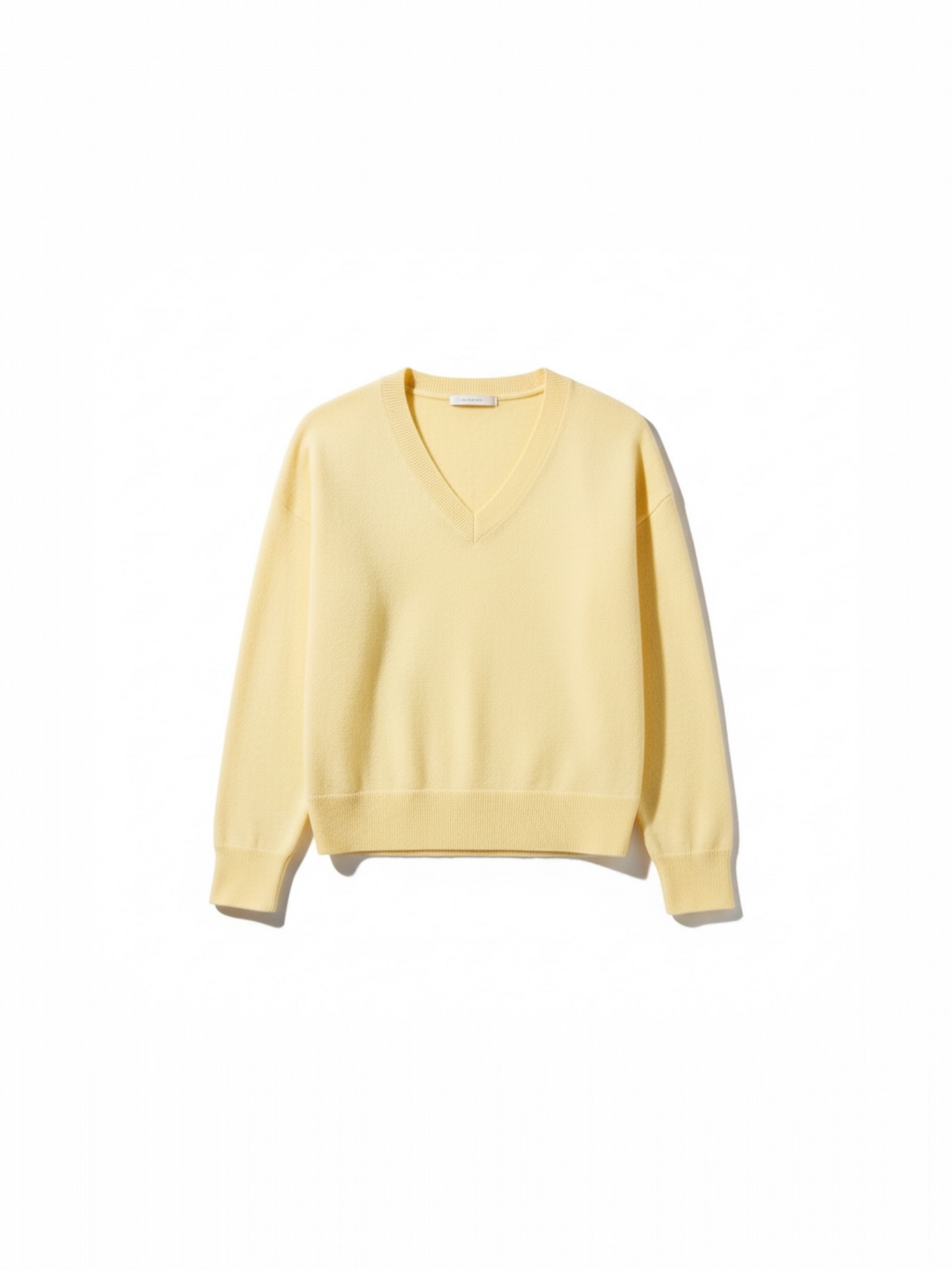 Lalotti - VINI v-pull lange mouwen - soft yellow