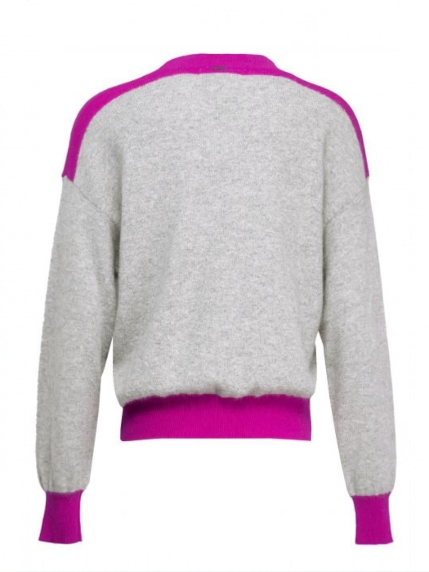 LALOTTI - pull GIGA grey purple