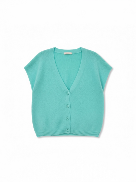 Bonita Avenue - Mouwloze gilet FELIZ - Limpet Shell