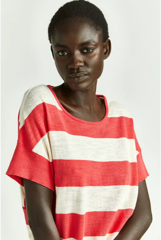 Pull met blokstrepen REBEKA - Xandres