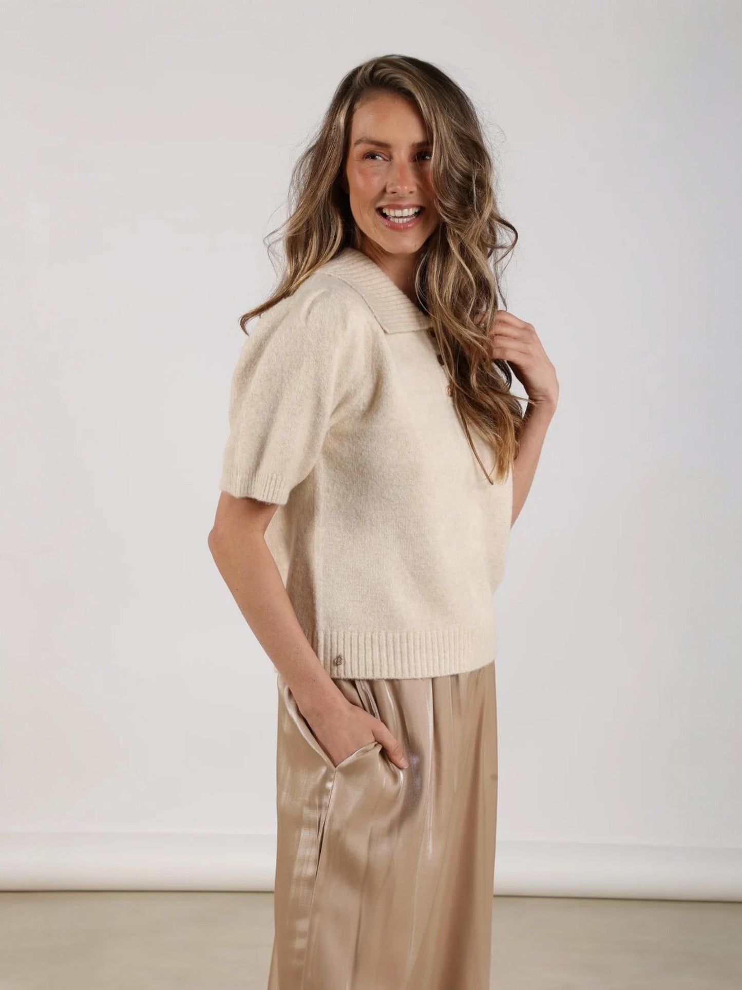 Nukus - PATRICIA pullover sand