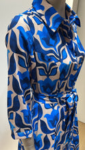 Afbeelding in Gallery-weergave laden, Kleed JUNE - kelk kobalt - Farah Fashion
