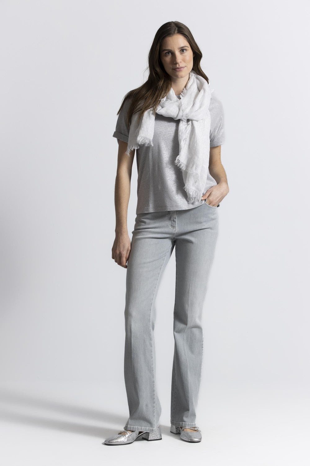 Grijze jeans ROSKO - Gigue