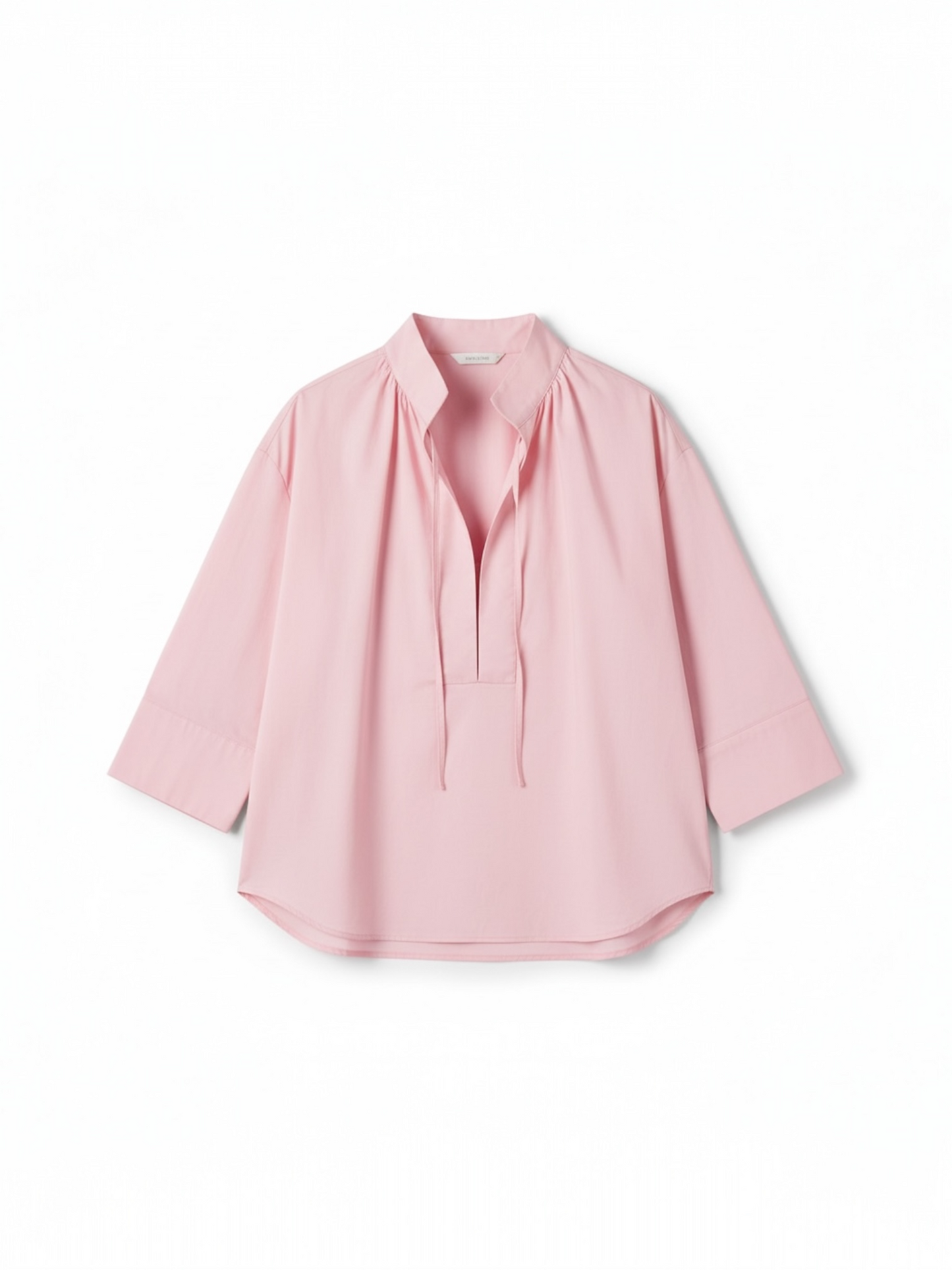 Lalotti - ORPHELIE oversized hemd met strikdétail - blush pink