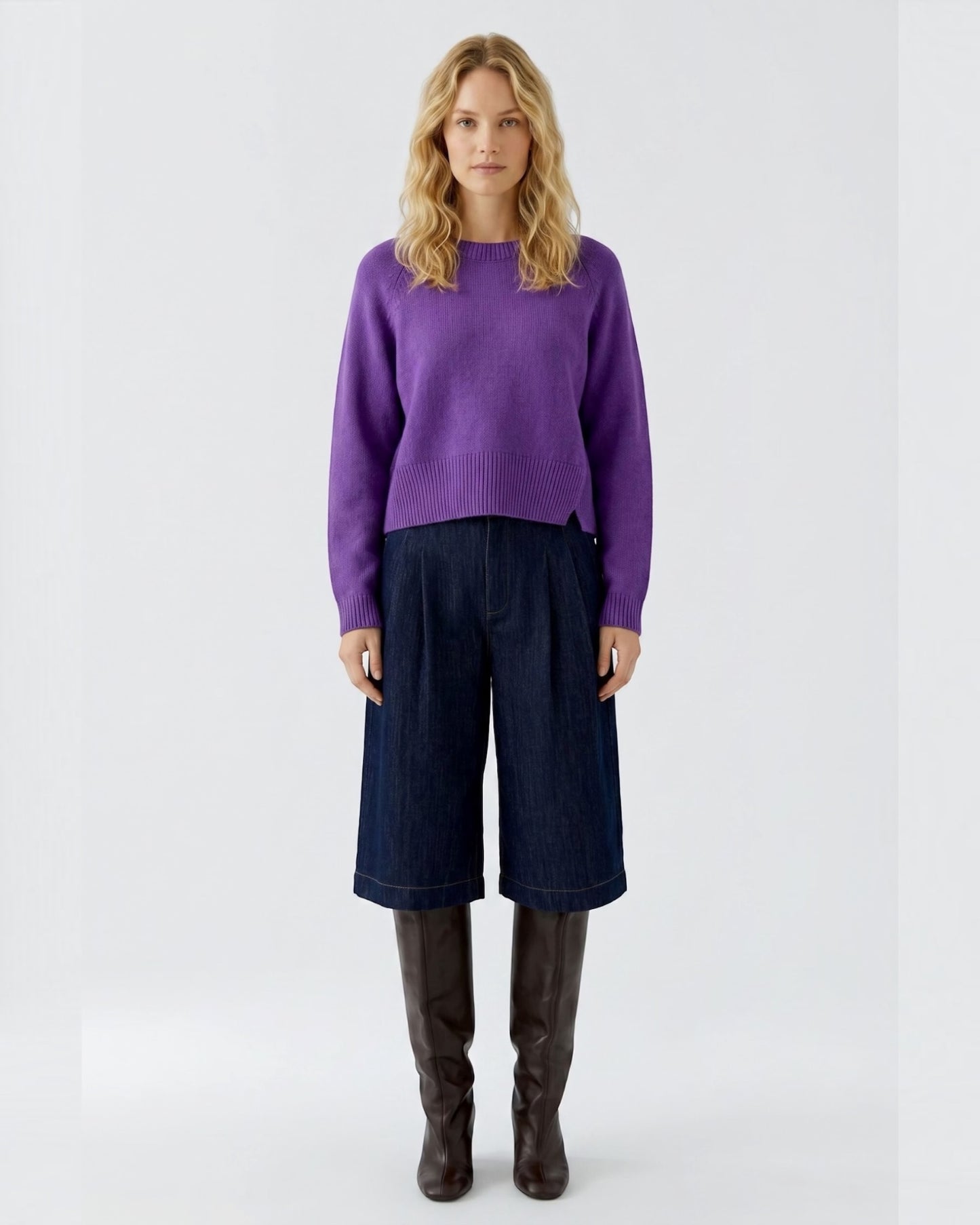 Oui- pull paars (98963)