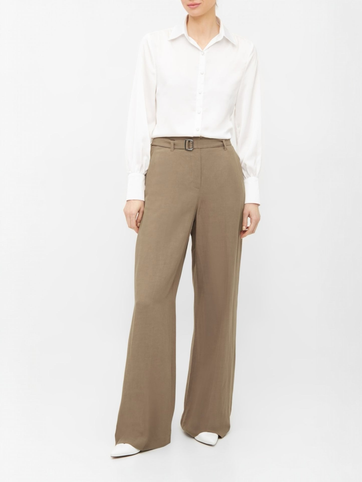 Rafaello Rossi  - Bruine losvallende broek ANAIS