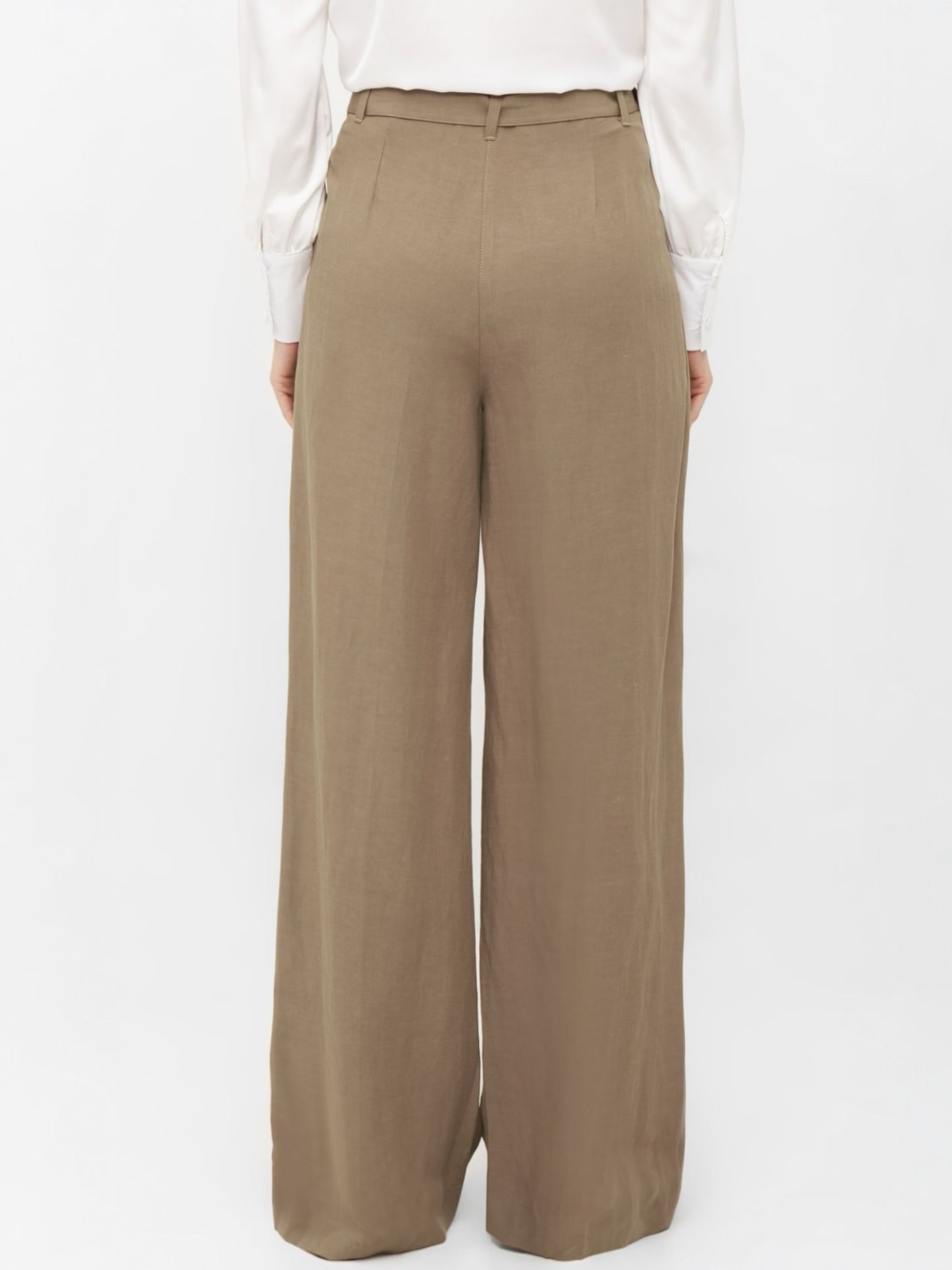 Rafaello Rossi  - Bruine losvallende broek ANAIS