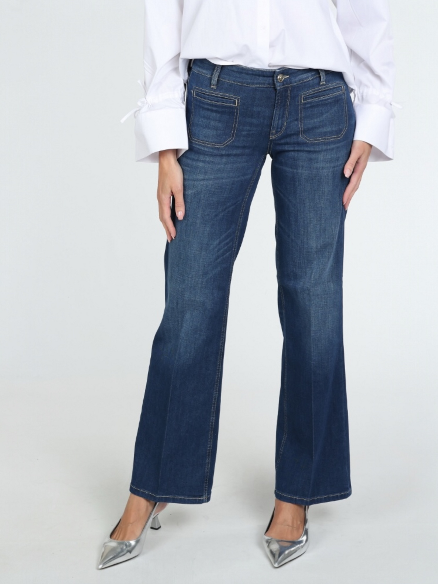 Cambio - jeans TESS - blue denim