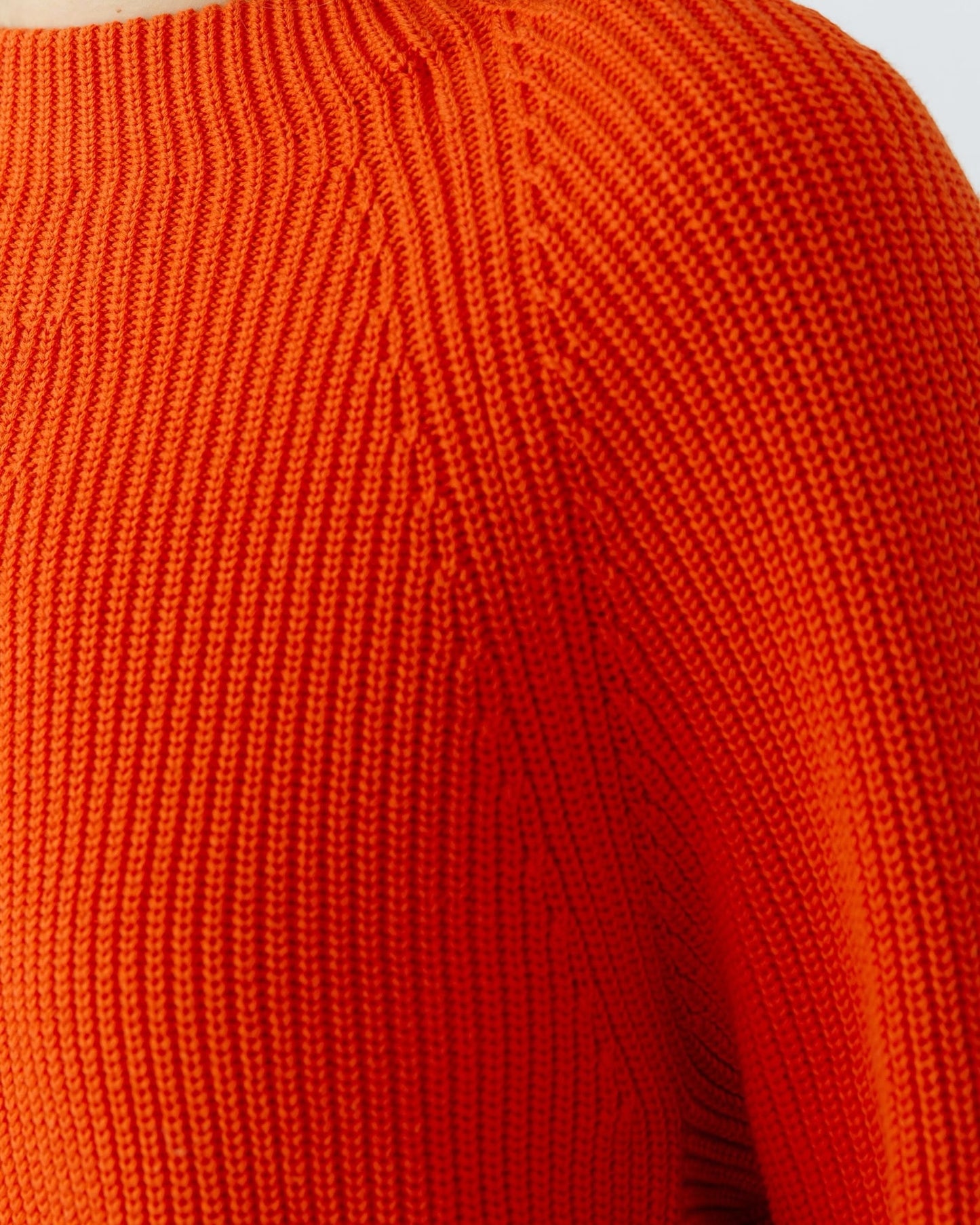 Oui RIYA dames pull oranje – 100% katoen