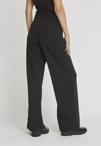 Zwarte losse broek GLUT hoge taille - Sisterspoint