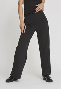 Zwarte losse broek GLUT hoge taille - Sisterspoint