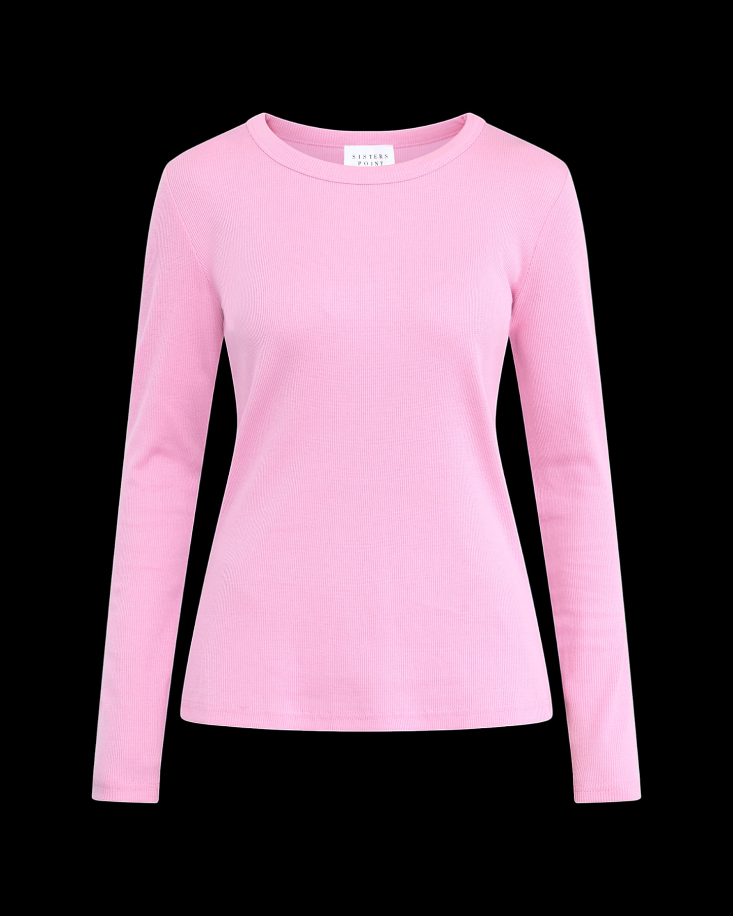 Sisters Point EIKE-LS Roze T-shirt met Lange Mouwen