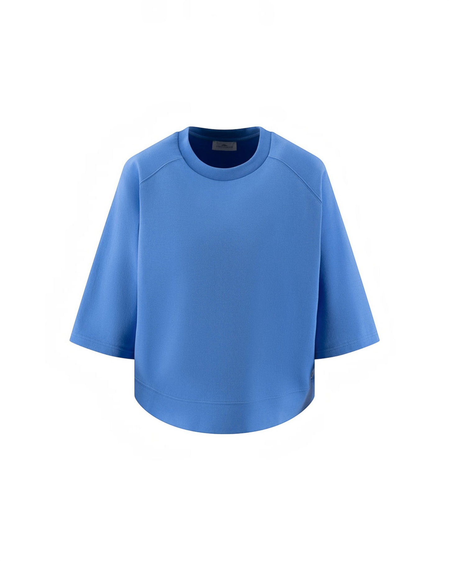 Fynch-Hatton dames sweatshirt Pacific Blue – 3/4 mouw