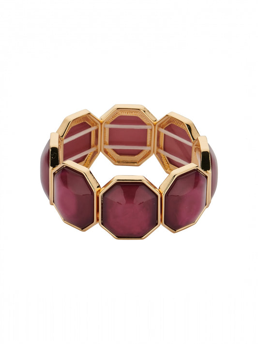 Les Cordes - KOLLI ARMBAND AUBERGINE