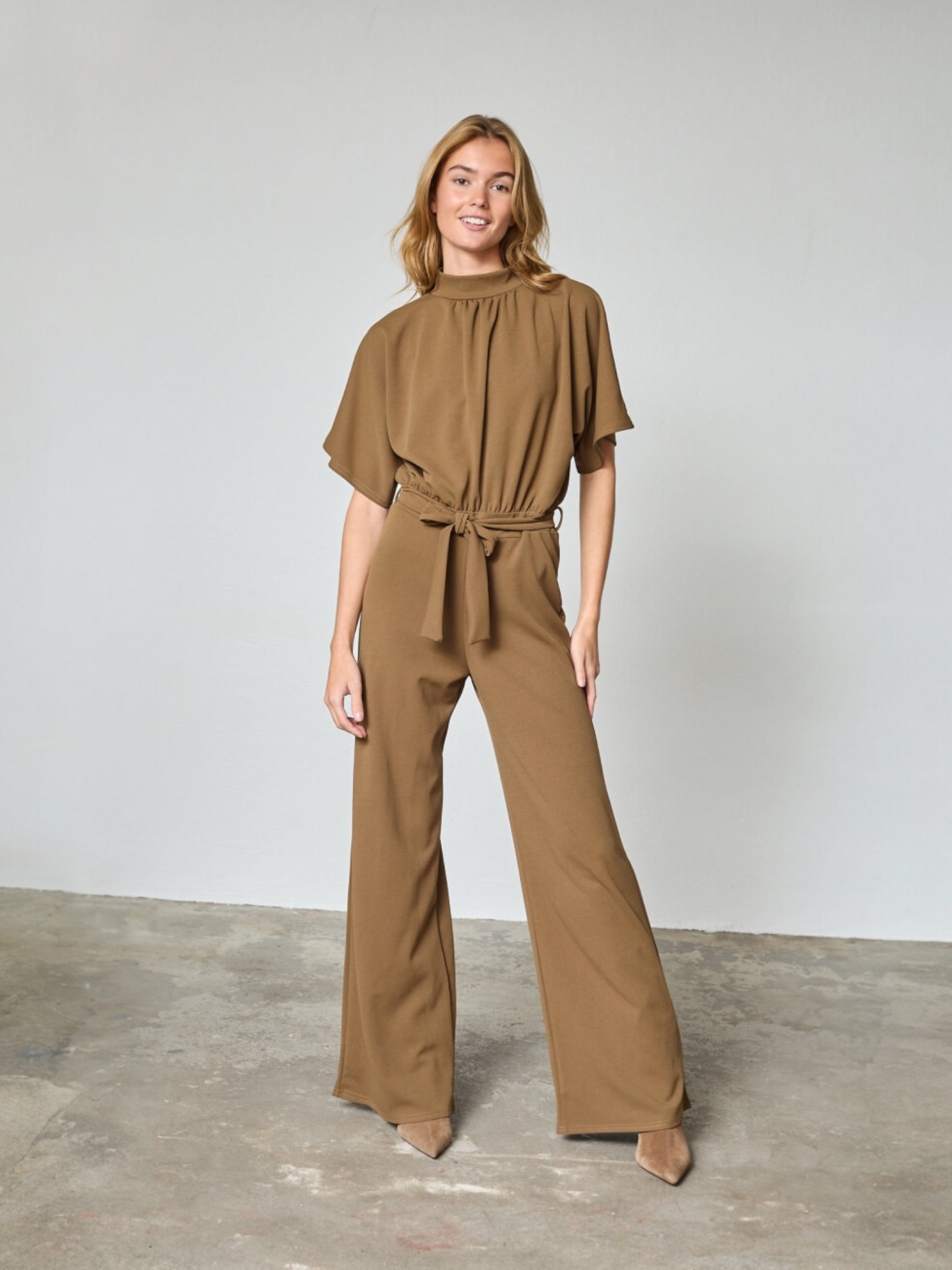 Sisterspoint - jumpsuit GIRL.JU - bruin