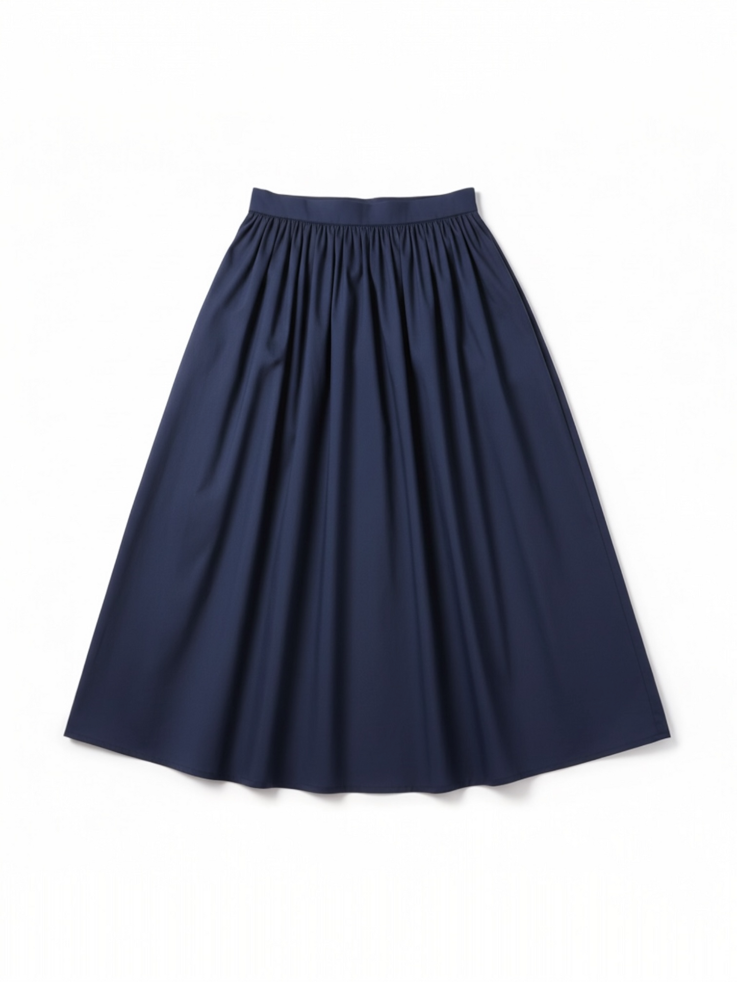 LALOTTI - A-lijn rok uit katoen RUMI - Navy