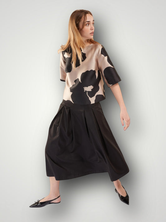 Senso - zwarte rok KIRSI S9980
