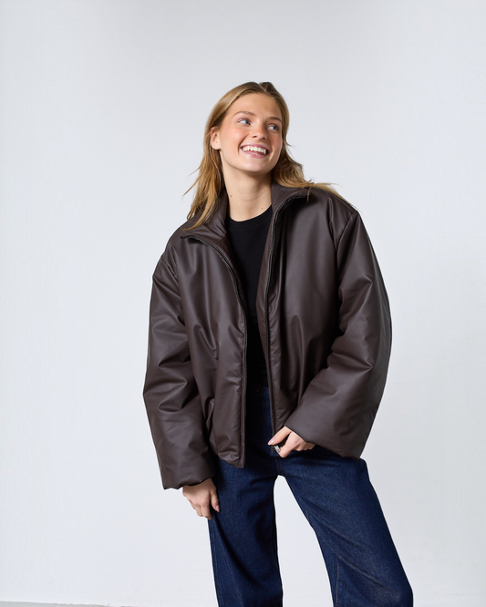 Sisterspoint DINITRI jas dames bruin – trendy tussenjas