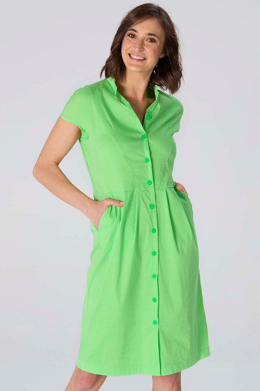 Groen kleedje SUZY - Blue Bay