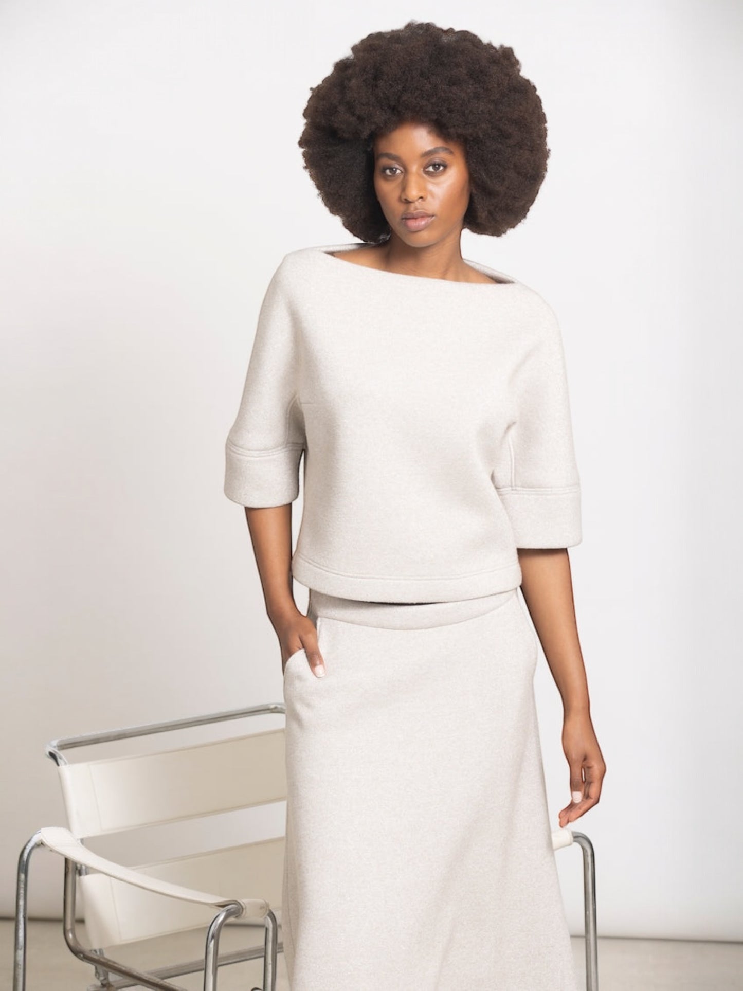 Gigue - HEWIT beige top pull