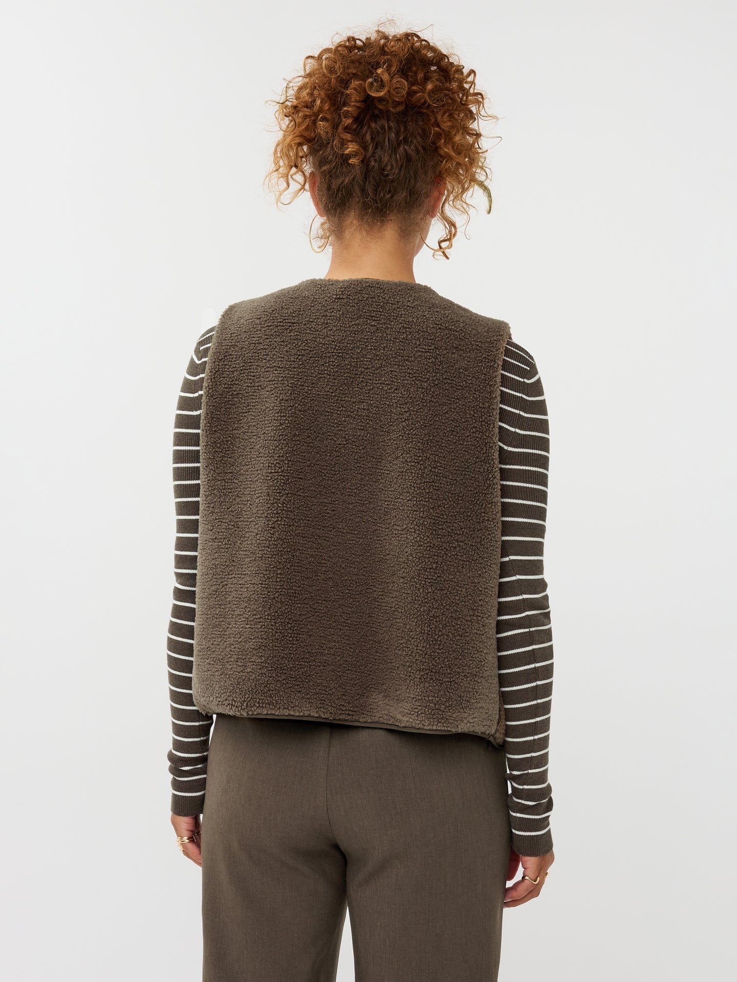 Ydence - gilet PUCK | kleur MUD
