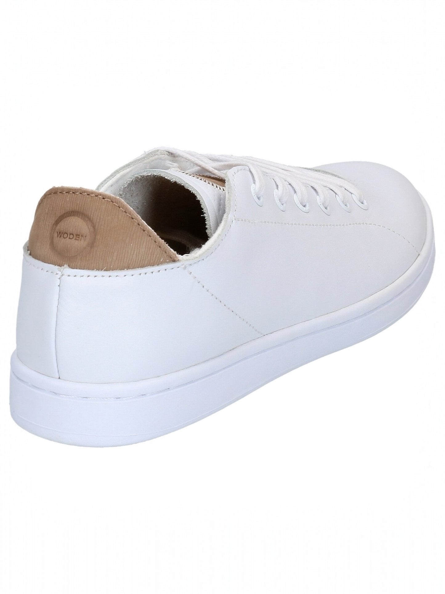 Woden Jane Leather Witte Sneakers