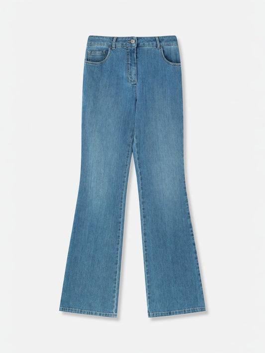 Blauwe flared jeans ROSKO - Gigue