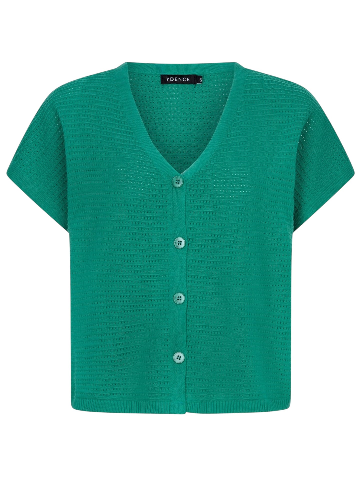 Ydence - gilet/pull ELIN groen