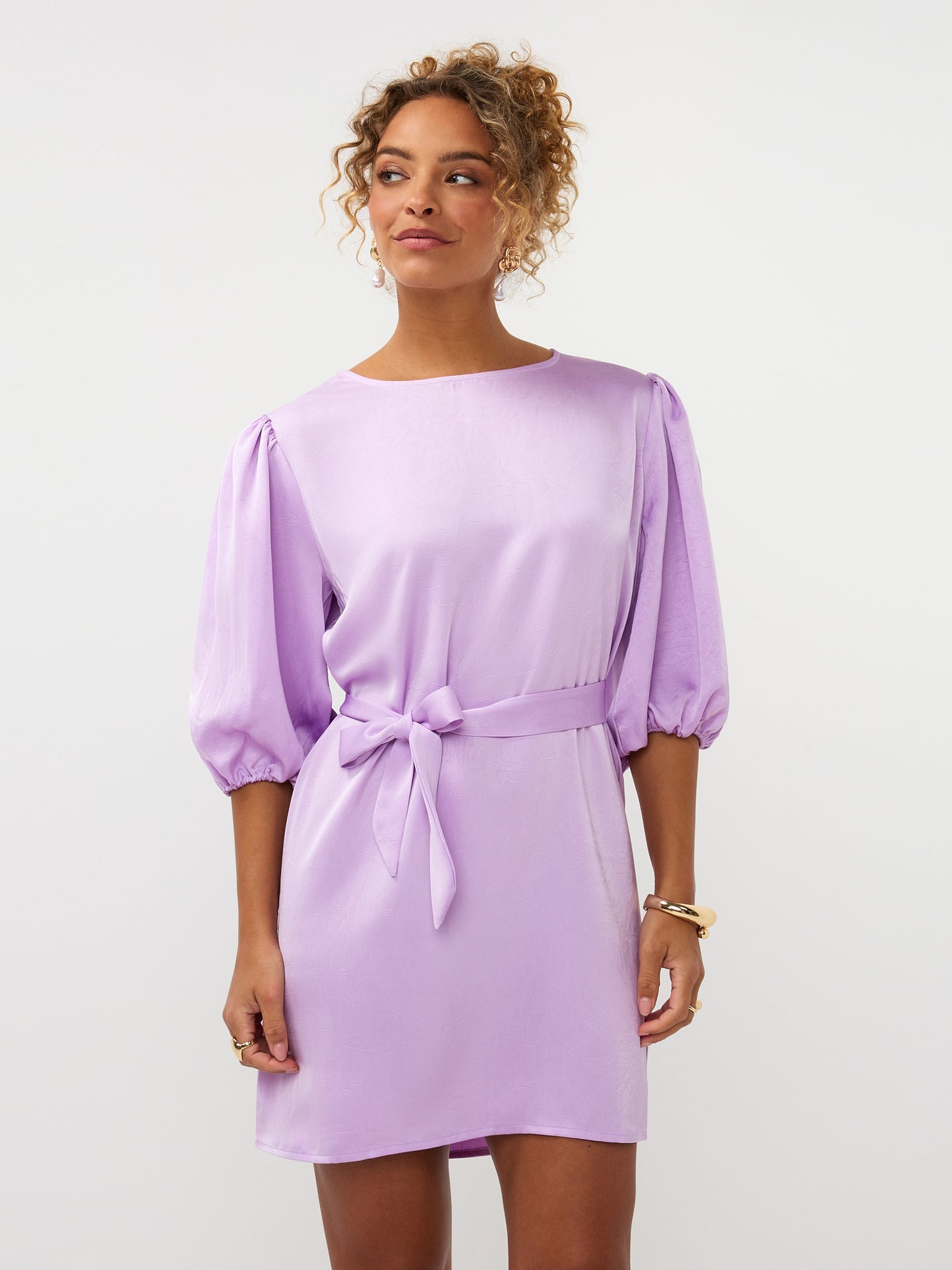 Ydence - jurk Nienke violet