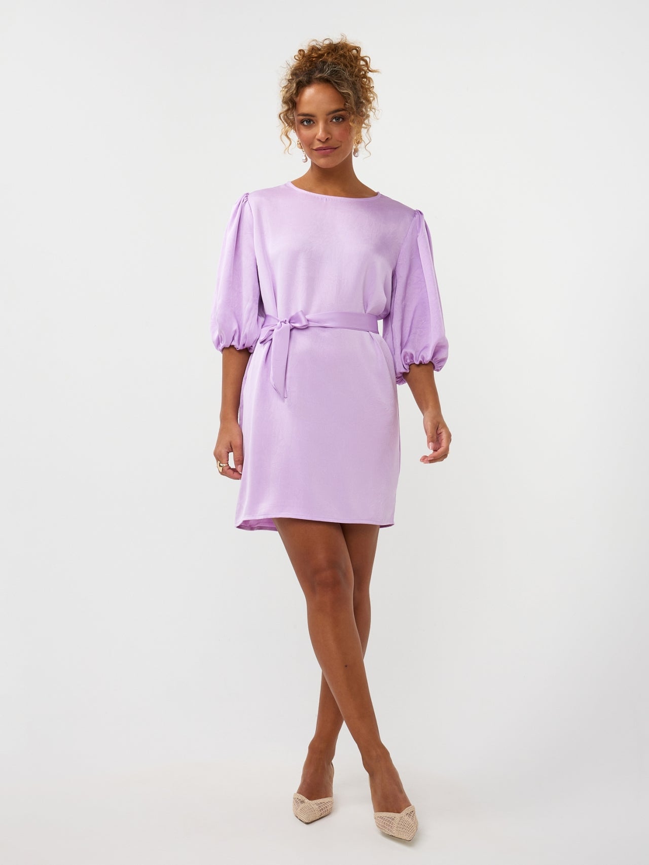 Ydence - jurk Nienke violet
