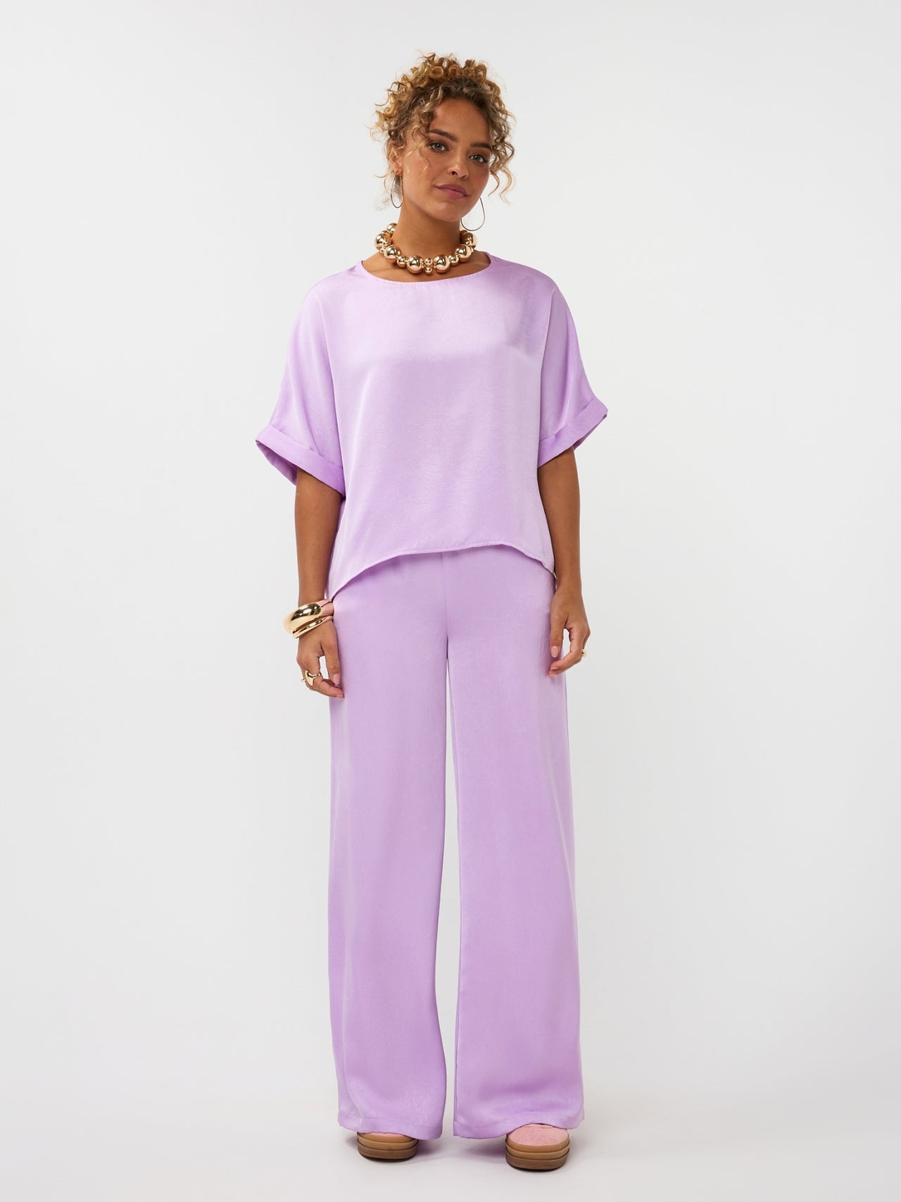 Ydence - broek WENDY violet
