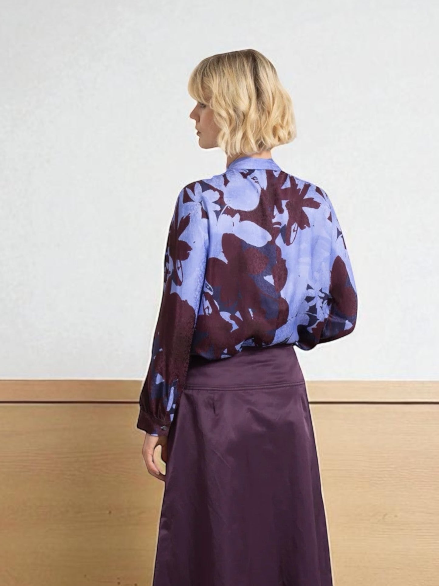 Bloes in gebloemde print HEIDI - Gigue