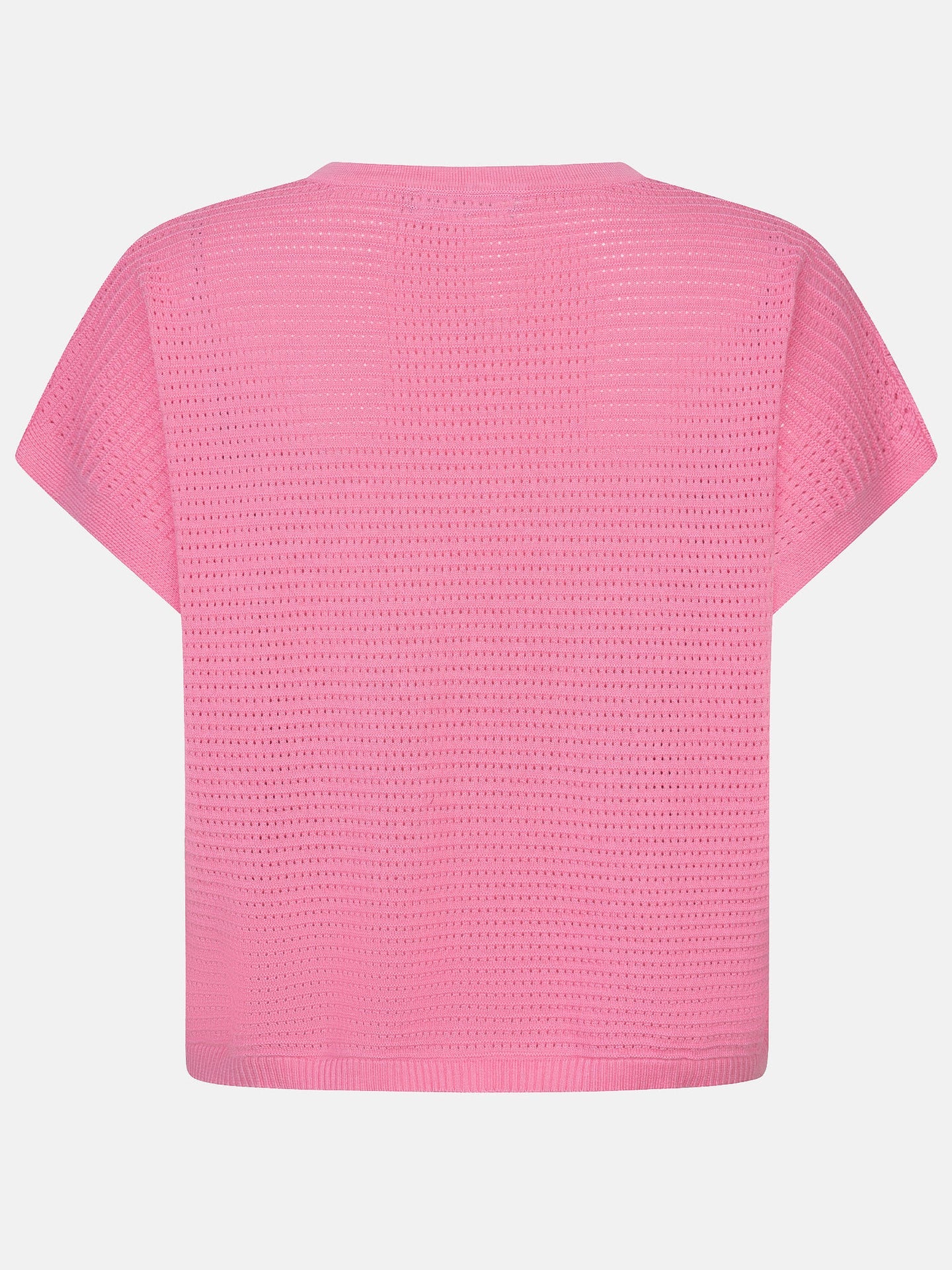 Ydence - gebreide top ELIN coral pink