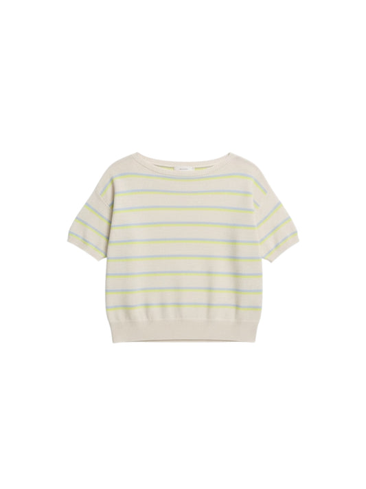 Catnoir - gebreide pull lichtgeel