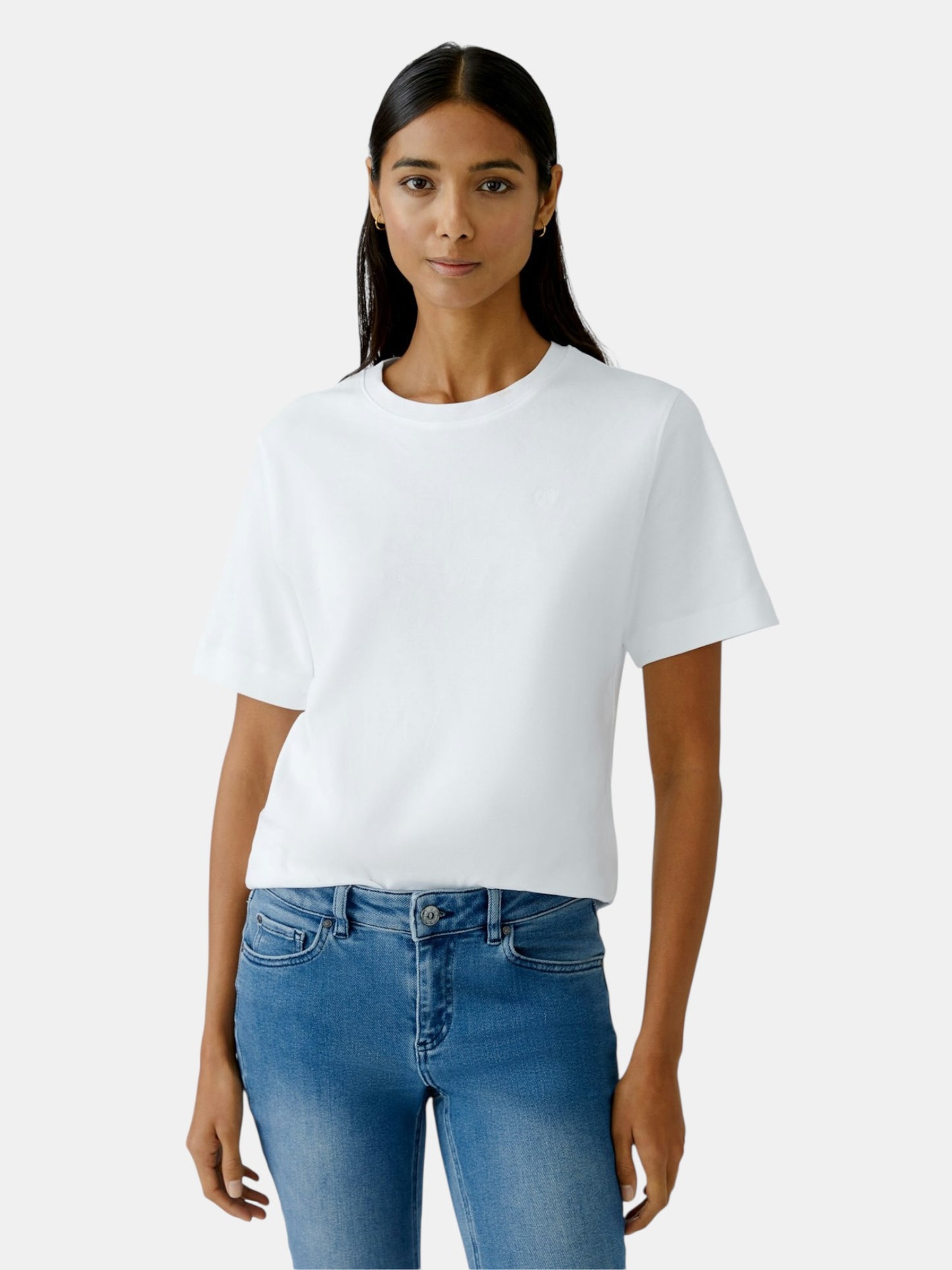 Oui - SVEHA T-shirt - wit