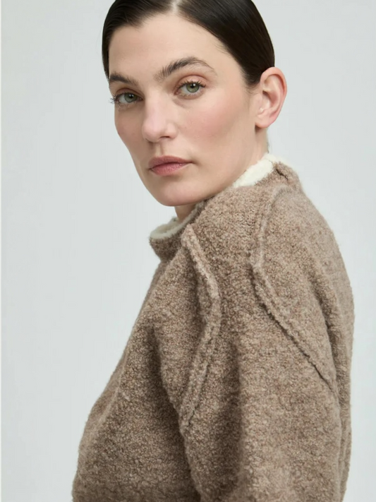 Xandres - bruine pull BABITA