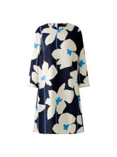 Afbeelding in Gallery-weergave laden, Kleedje beige-donkerblauw (0091811) - Oui
