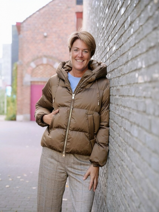 Beaumont - MARIAN korte jas bruin