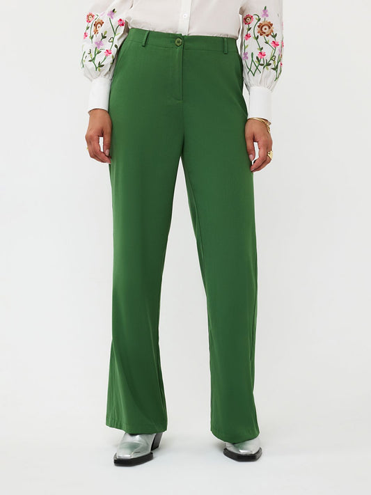 Pants SOLANGE Green - Ydence