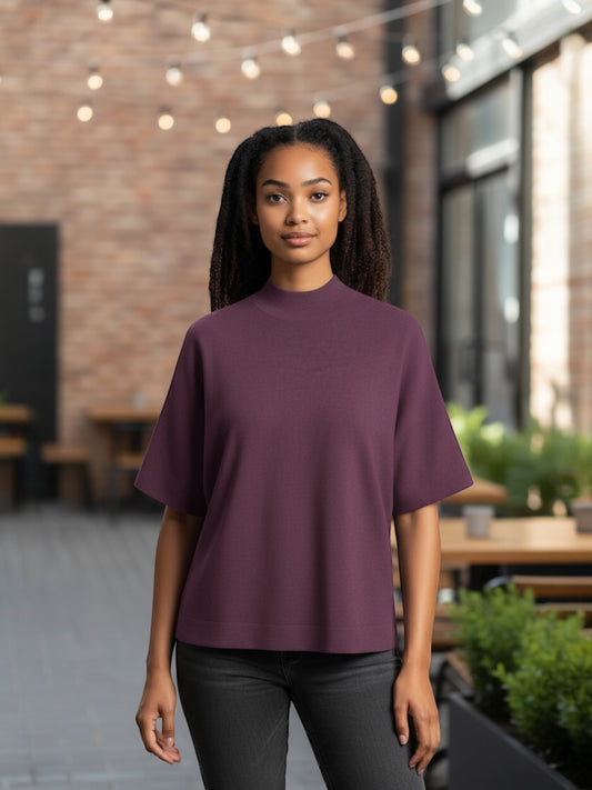 Gigue - LOOP trui t-shirt paars