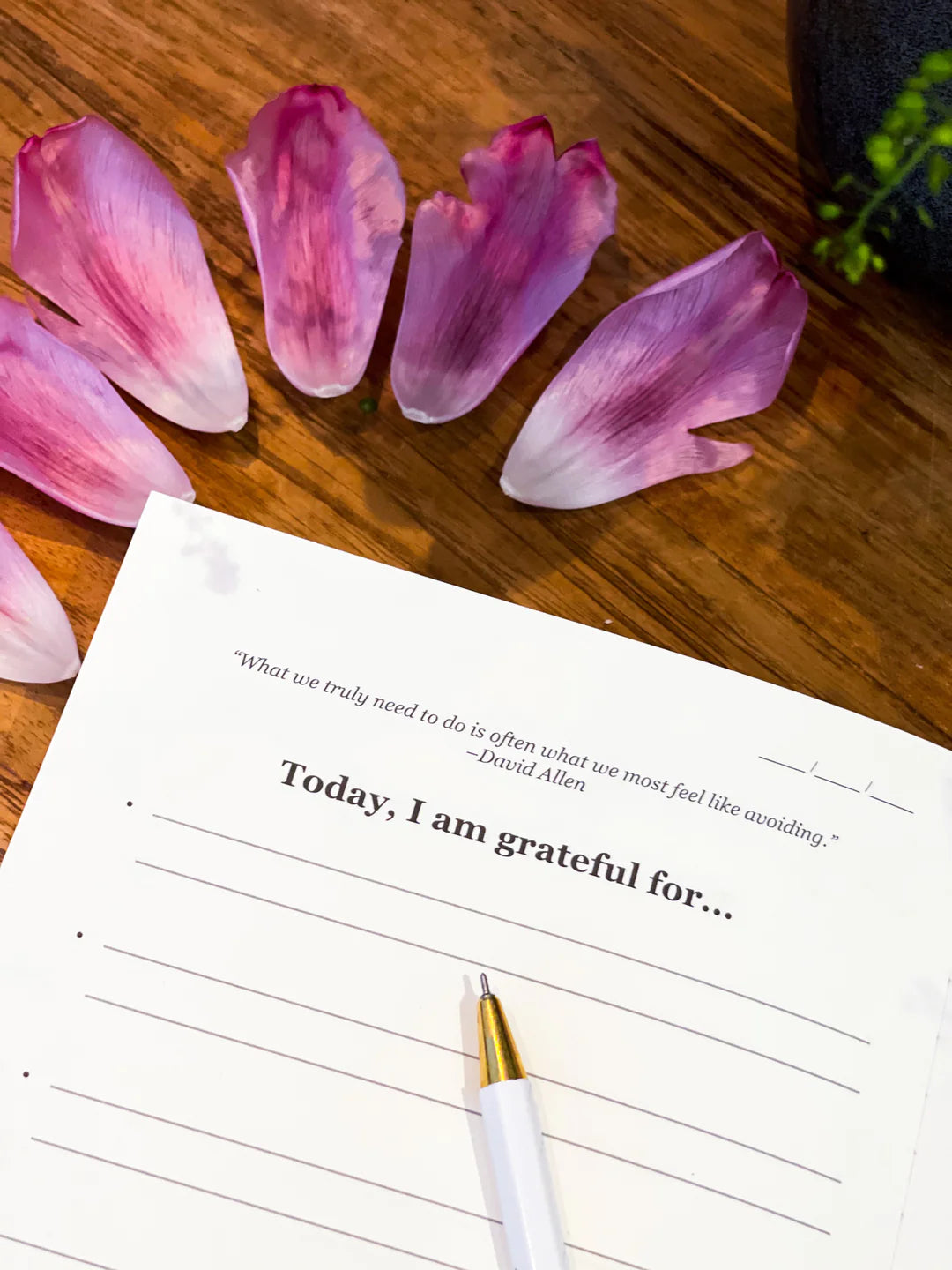 Authentic Amethyst - Gratitude list