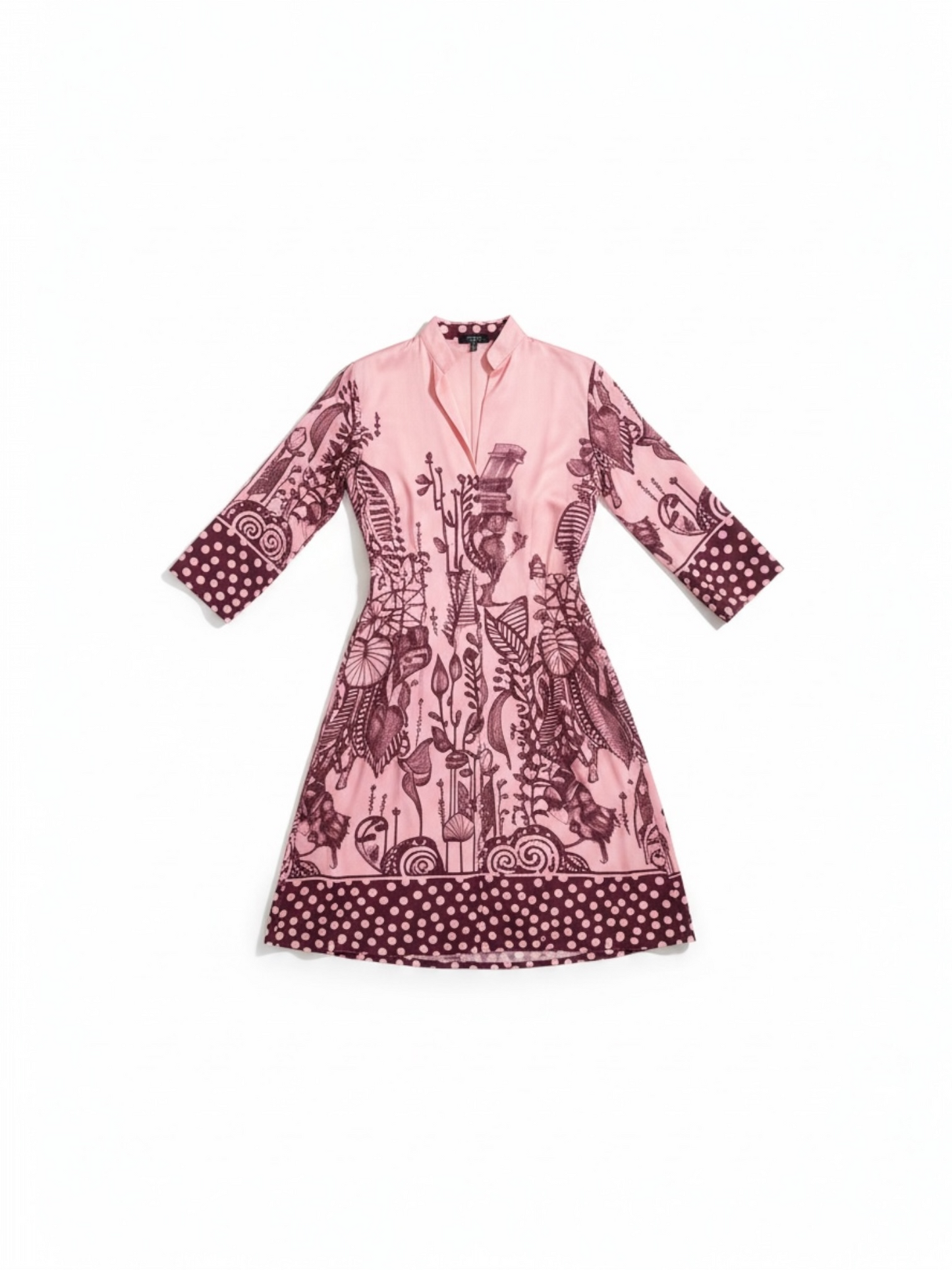 Farah - kleed FATI print roze