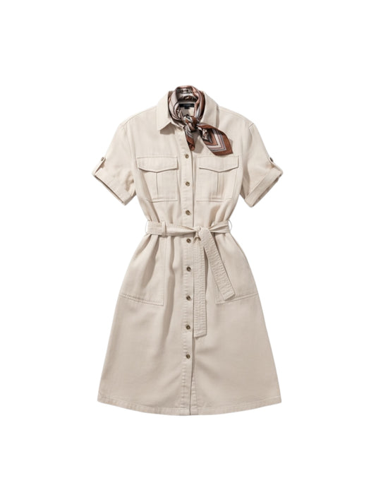 Catnoir - beige hemdkleedje