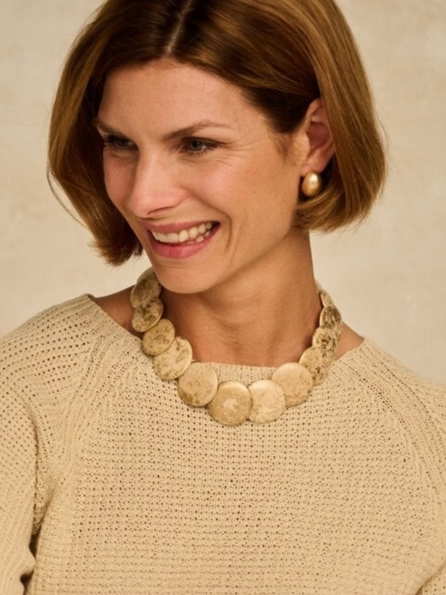 Les Cordes - URAL ketting beige