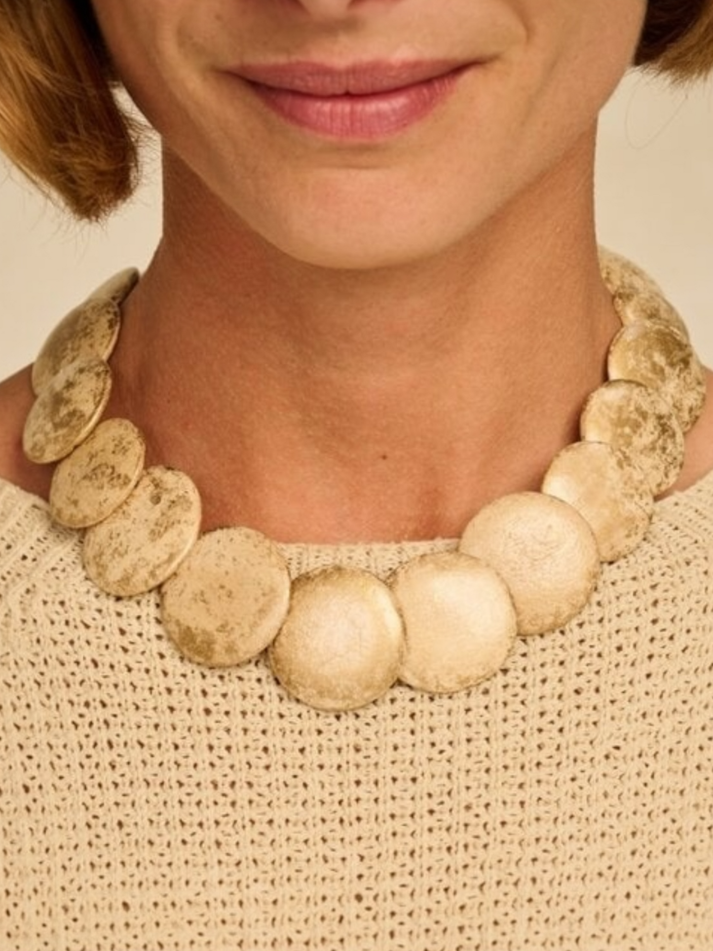 Les Cordes - URAL ketting beige